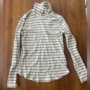 Striped turtleneck Talbot’s petite shirt
